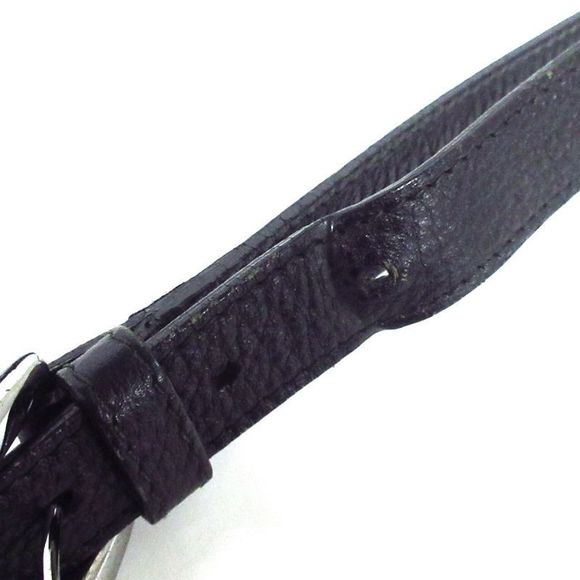 Gucci Shoulder Bag Abby GG Pattern 268642 Dark Gray And Black Leather - Picture 11 of 14